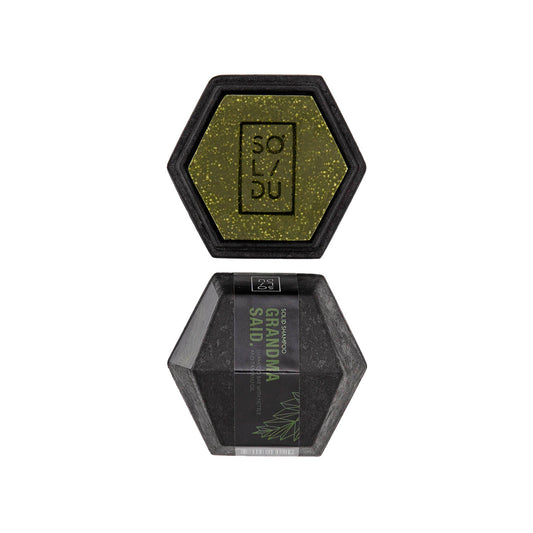 GRANDMA SAID NOURISHING STIMULATING SHAMPOO BAR With Nettle and Tamanu for Dry Weak Hair